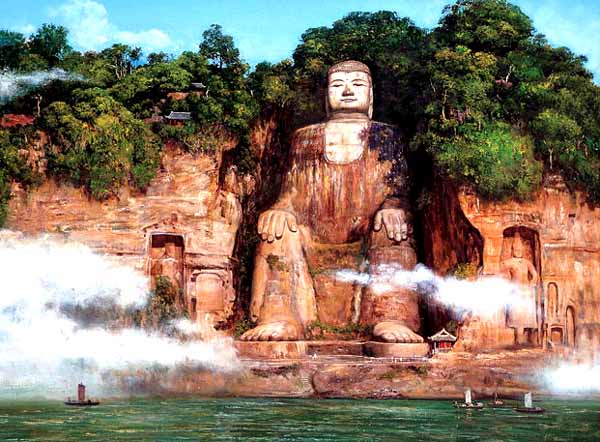 樂山大佛，www.sintu.com""